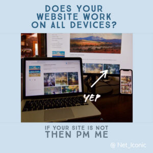 Websites work on all devices
