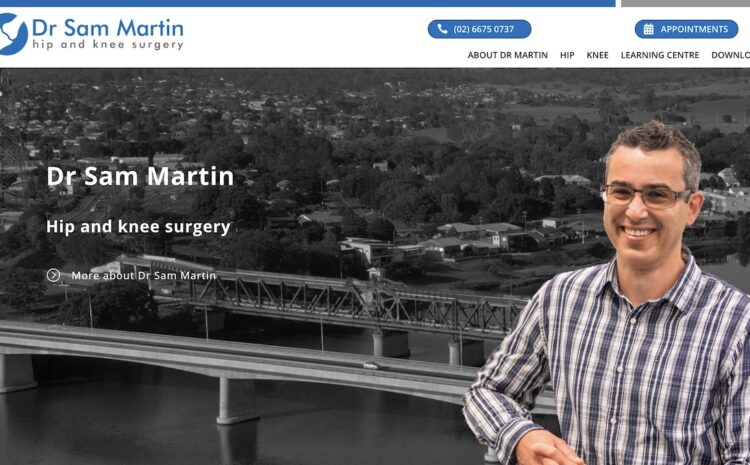 Maximising Online Visibility: Updating Dr. Sam Martin's Orthopaedic Surgeon