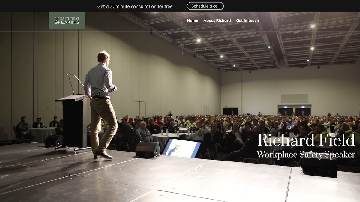 Richard Field Speaking